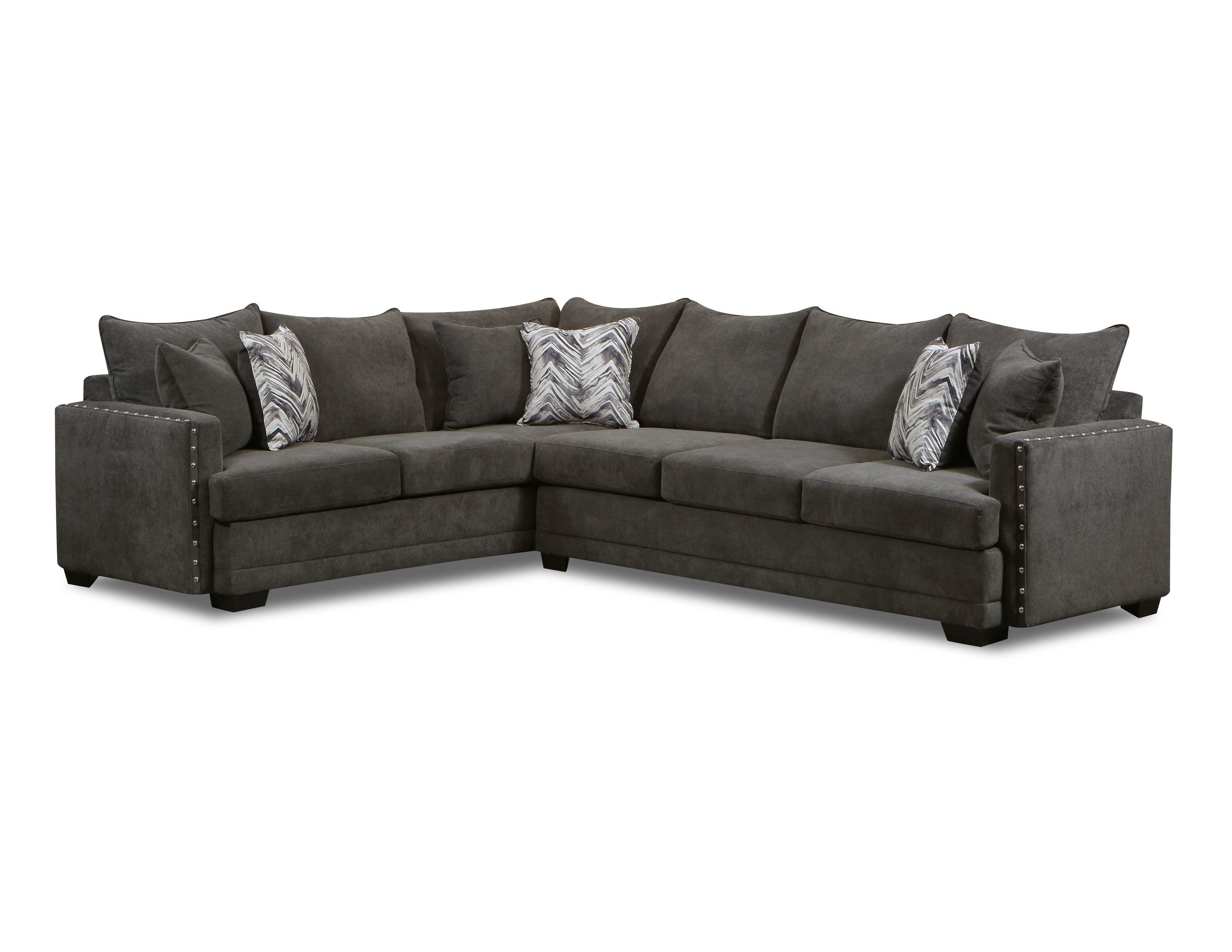 Rent to Own Behold Home 2 Piece Chevy Sofa Sectional at Aaron's today!